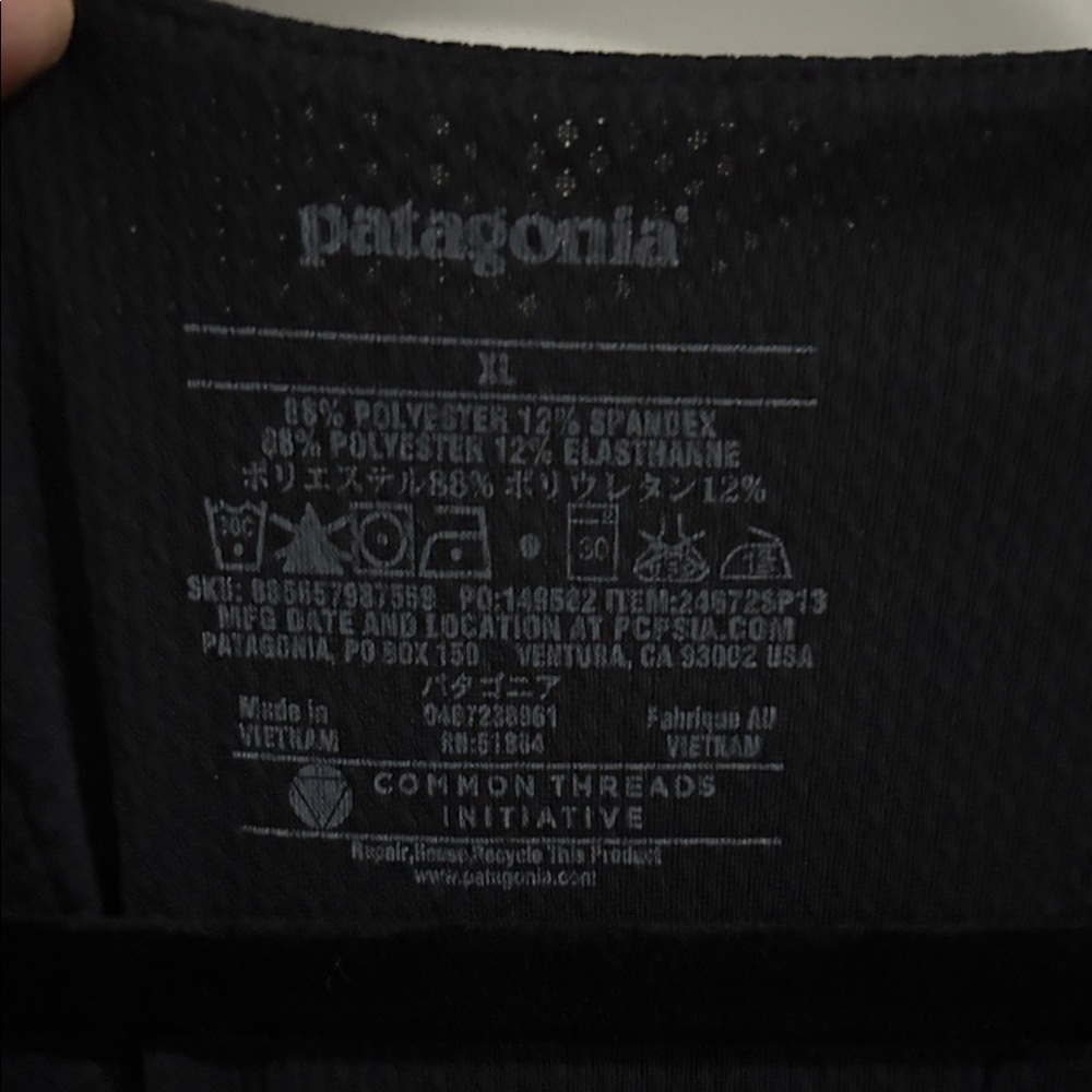 Patagonia Black maipo dress size XL - Picture 3 of 5